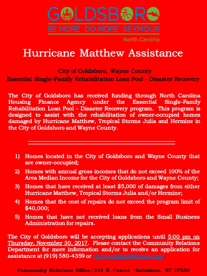 City of Goldsboro Be More Do More Seymour