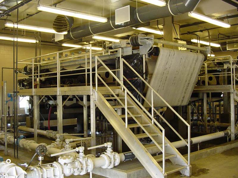 Water Reclamation Facility Belt Press